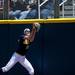 Michigan junior Nicole Sappingfield cathces a ball in the game against Louisiana-Lafayette on Saturday, May 25. Daniel Brenner I AnnArbor.com